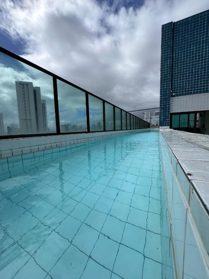 Flat - Boa Viagem Para Ate 5 Pessoas, Andar Alto Vista Mar, Piscina, Wifi 500Mbps, Recife Kültér fotó