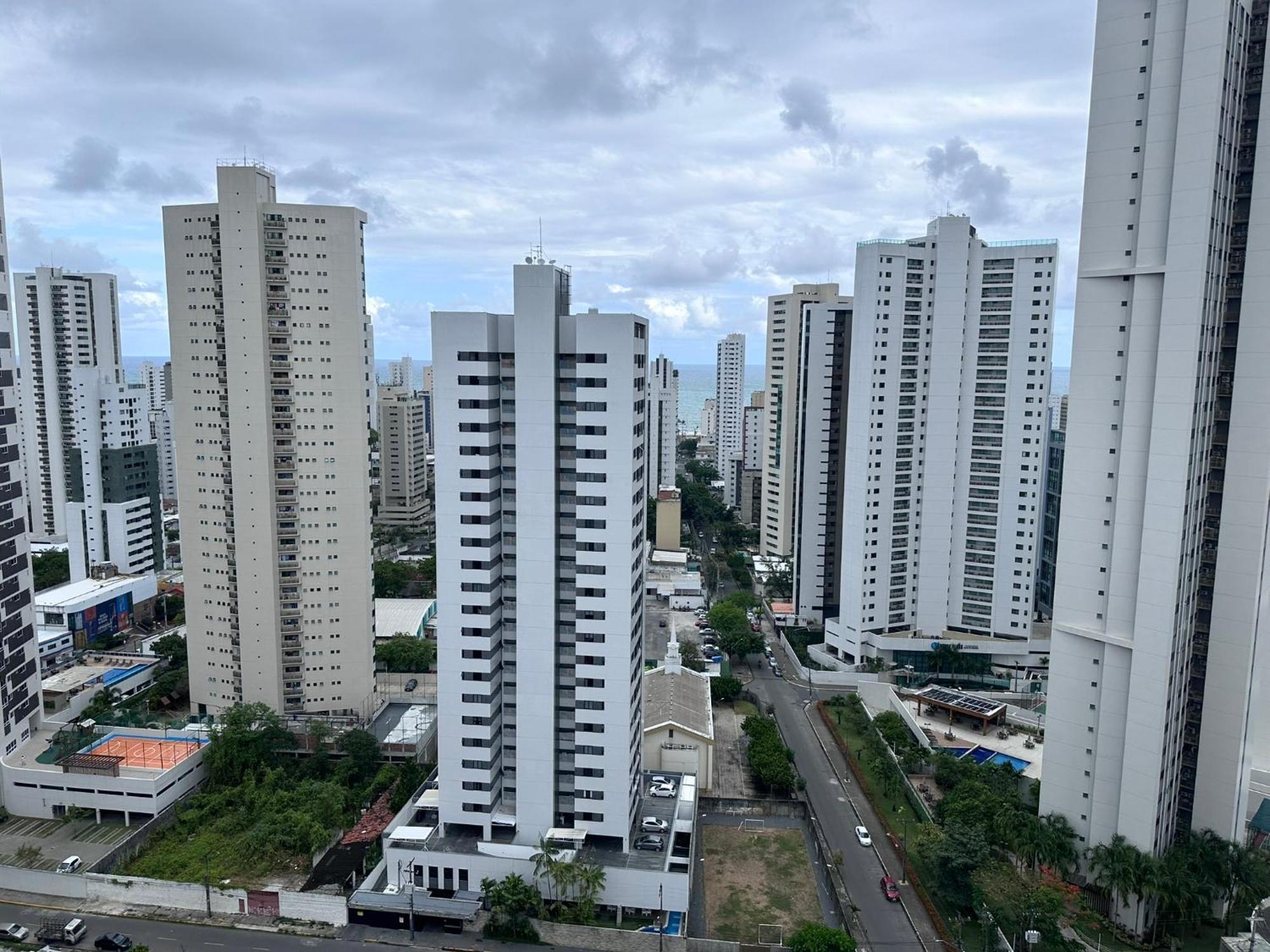 Flat - Boa Viagem Para Ate 5 Pessoas, Andar Alto Vista Mar, Piscina, Wifi 500Mbps, Recife Kültér fotó
